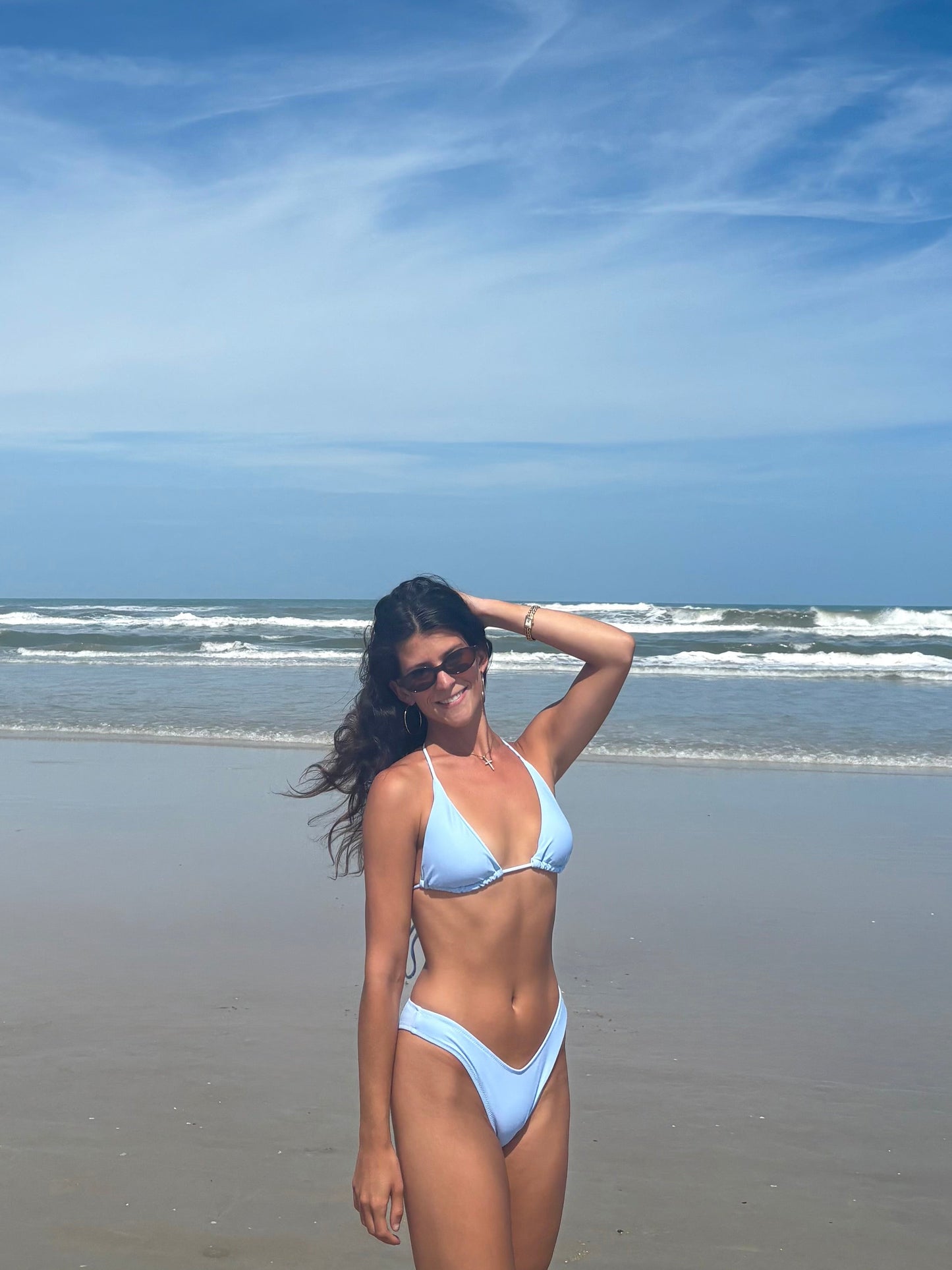Malibu Blue Two Piece Bikini Set