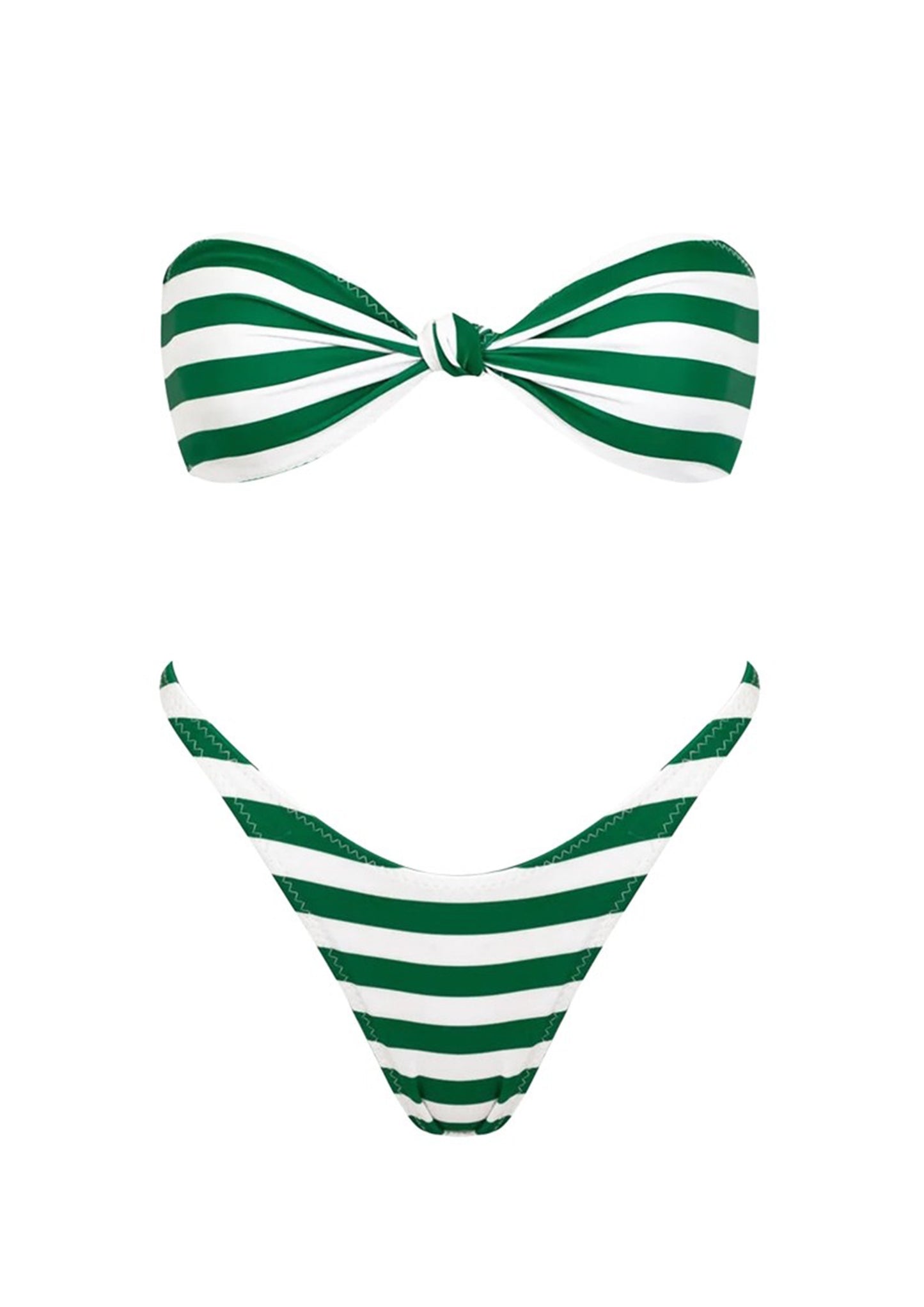 Marielle Striped Two Piece Bikini Set