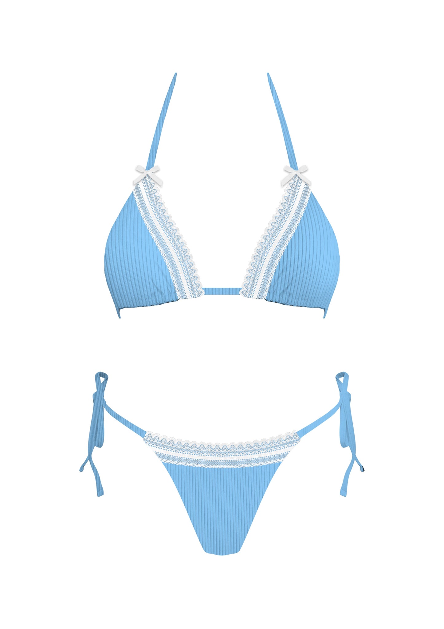 Coastal Lace Two Piece Bikini Set
