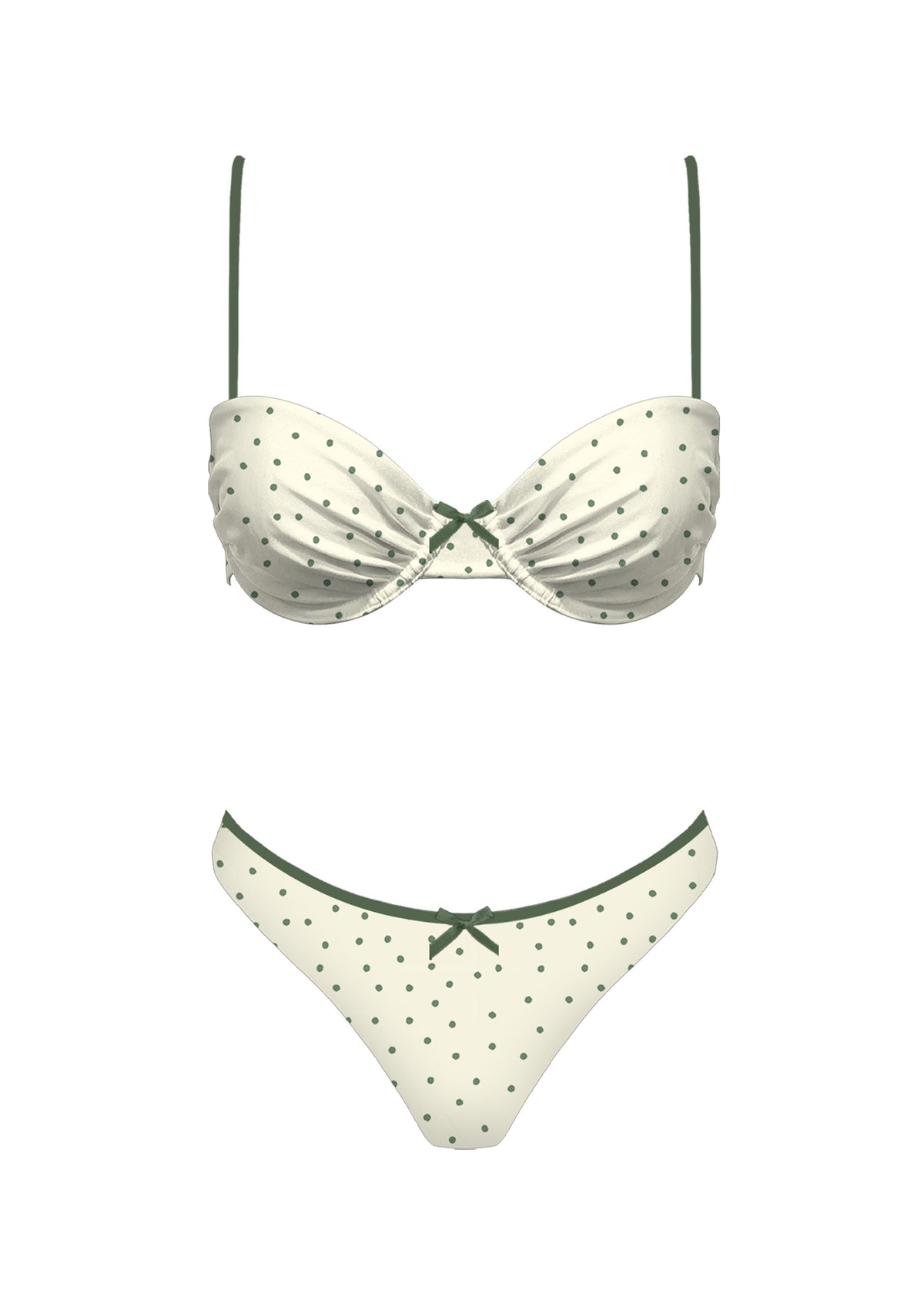 Lola Polka Dot Two Piece Bikini Set