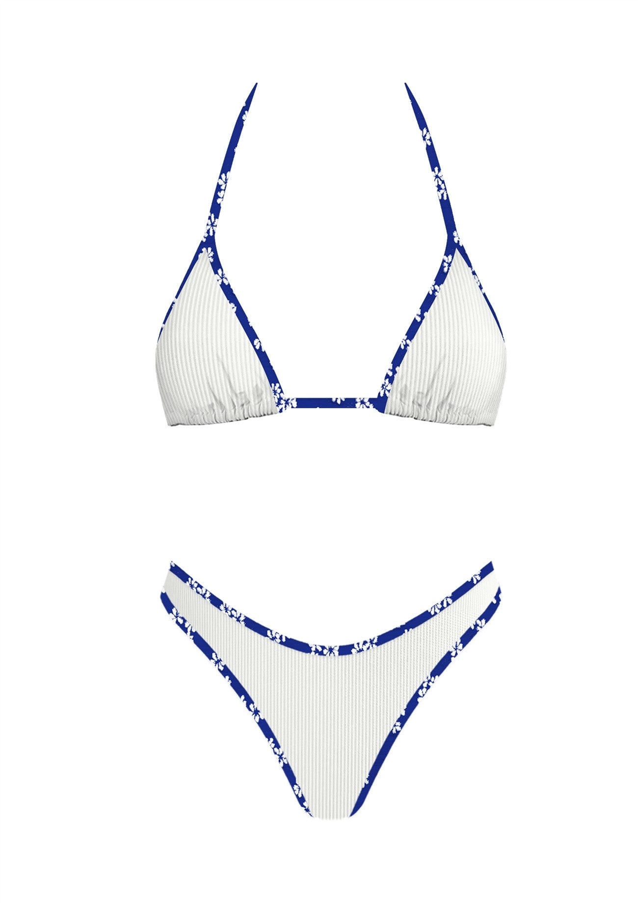 Amira Floral Two Piece Bikini Set