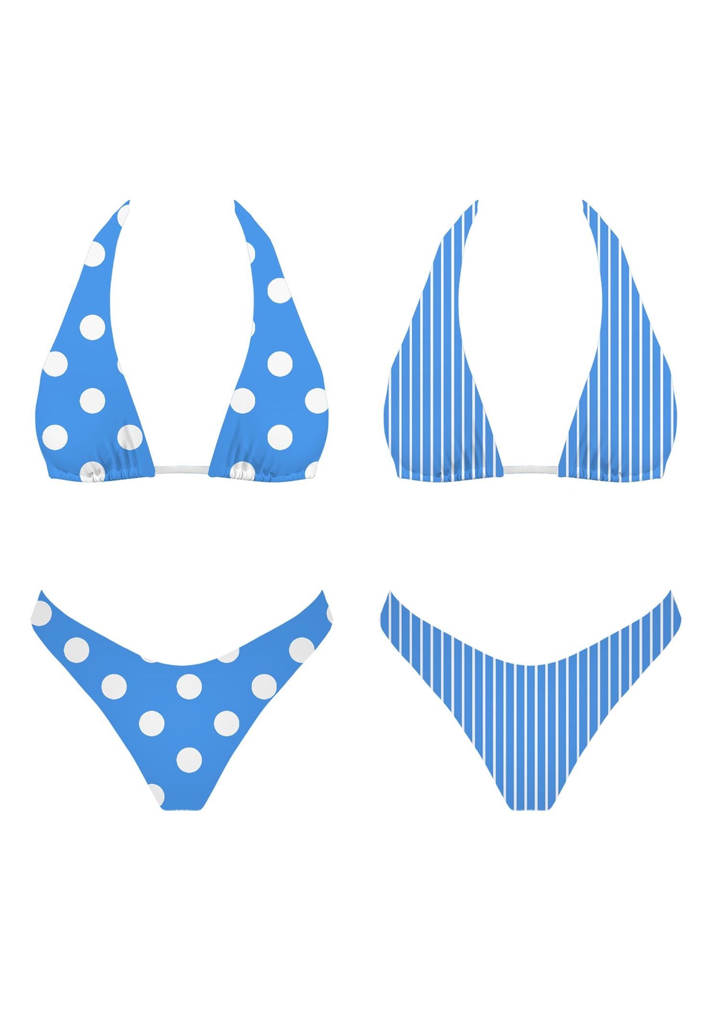 Elle Reversible Two Piece Bikini Set