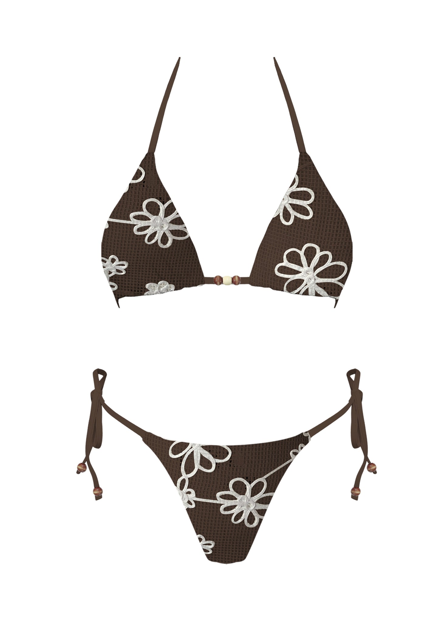 Kora Knit Two Piece Bikini Set