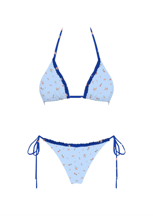 Della Floral Two Piece Bikini Set