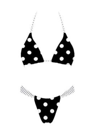 Kiana Polka Dot Two Piece Bikini Set