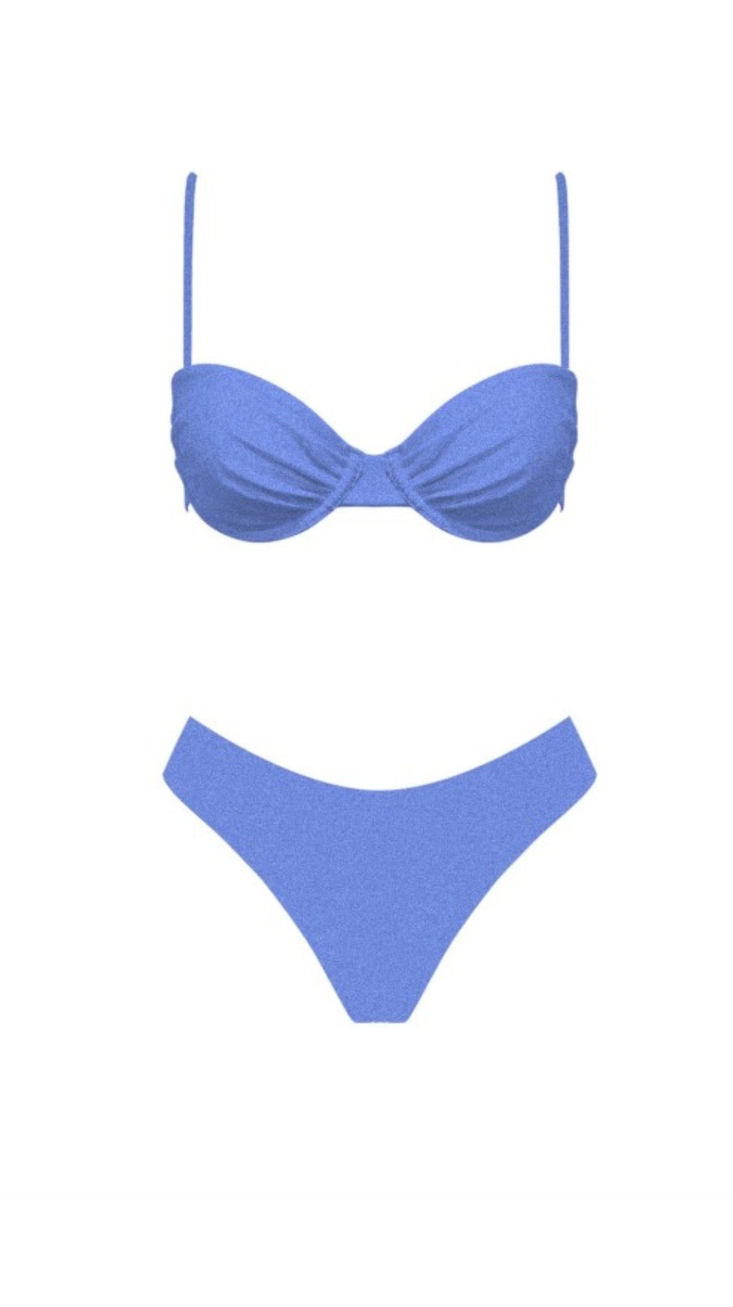 Luci Shimmer Two Piece Bikini Set