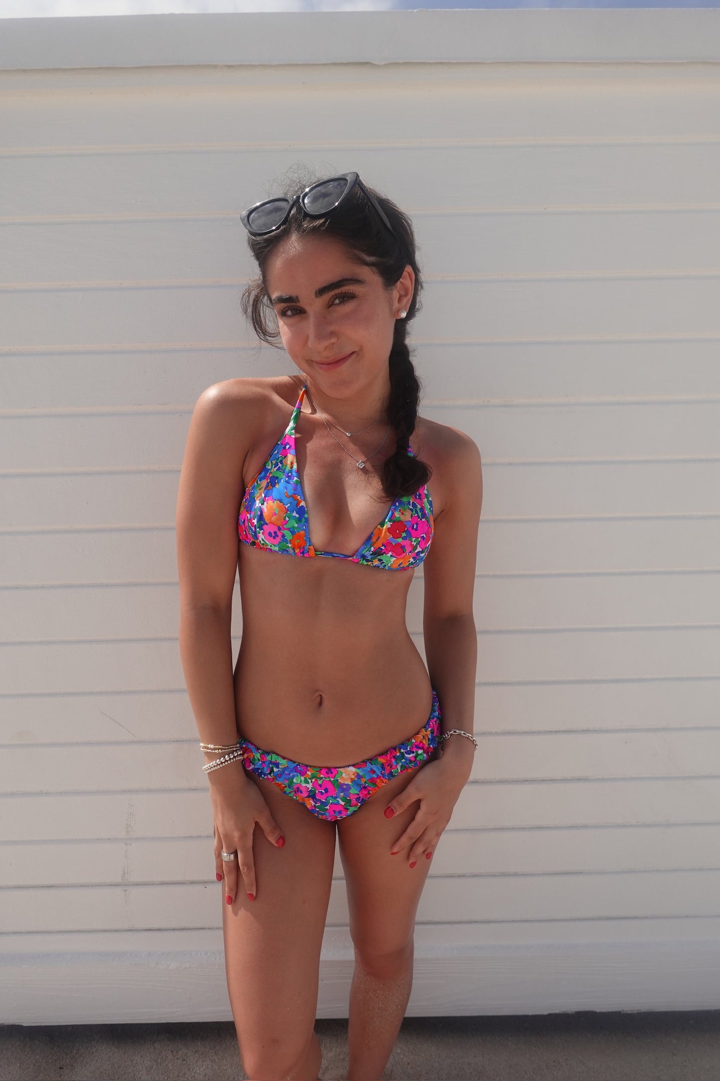 Summer Floral Two Piece Bikini Set