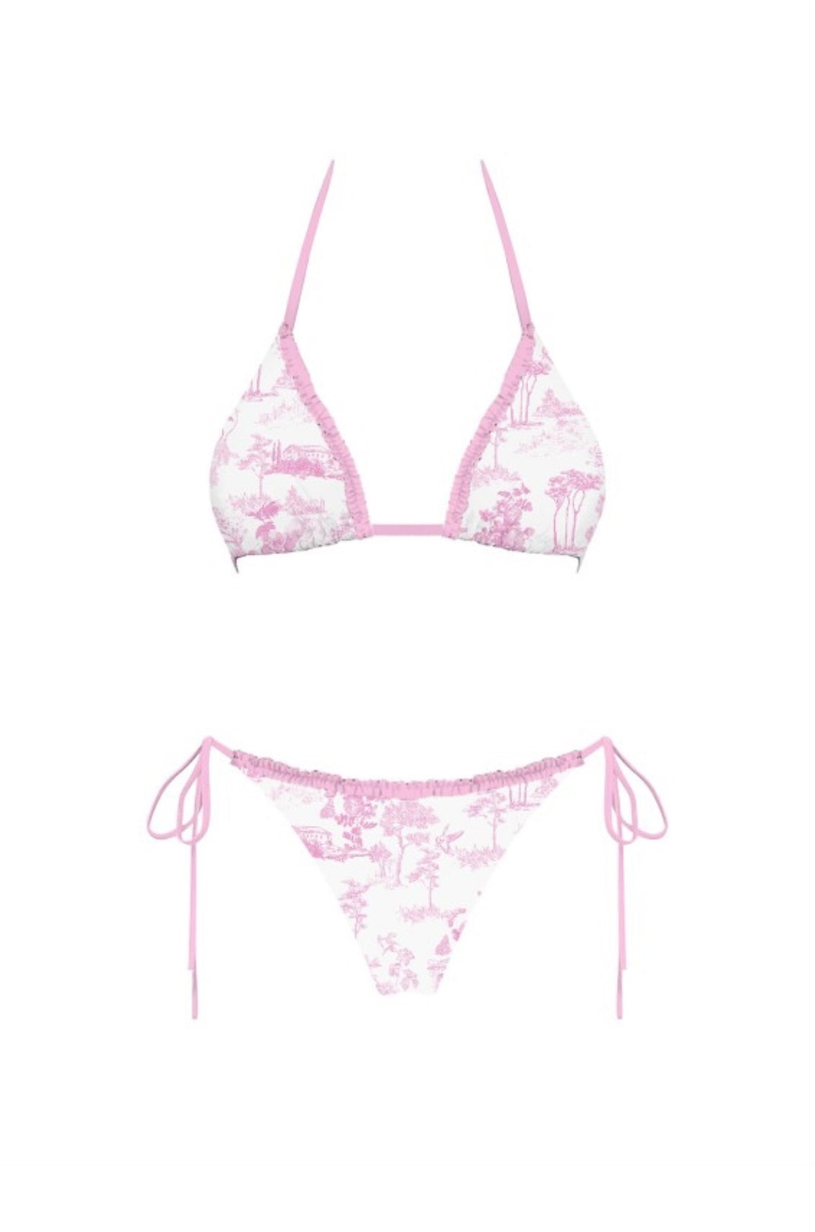 Liana Floral Two Piece Bikini Set