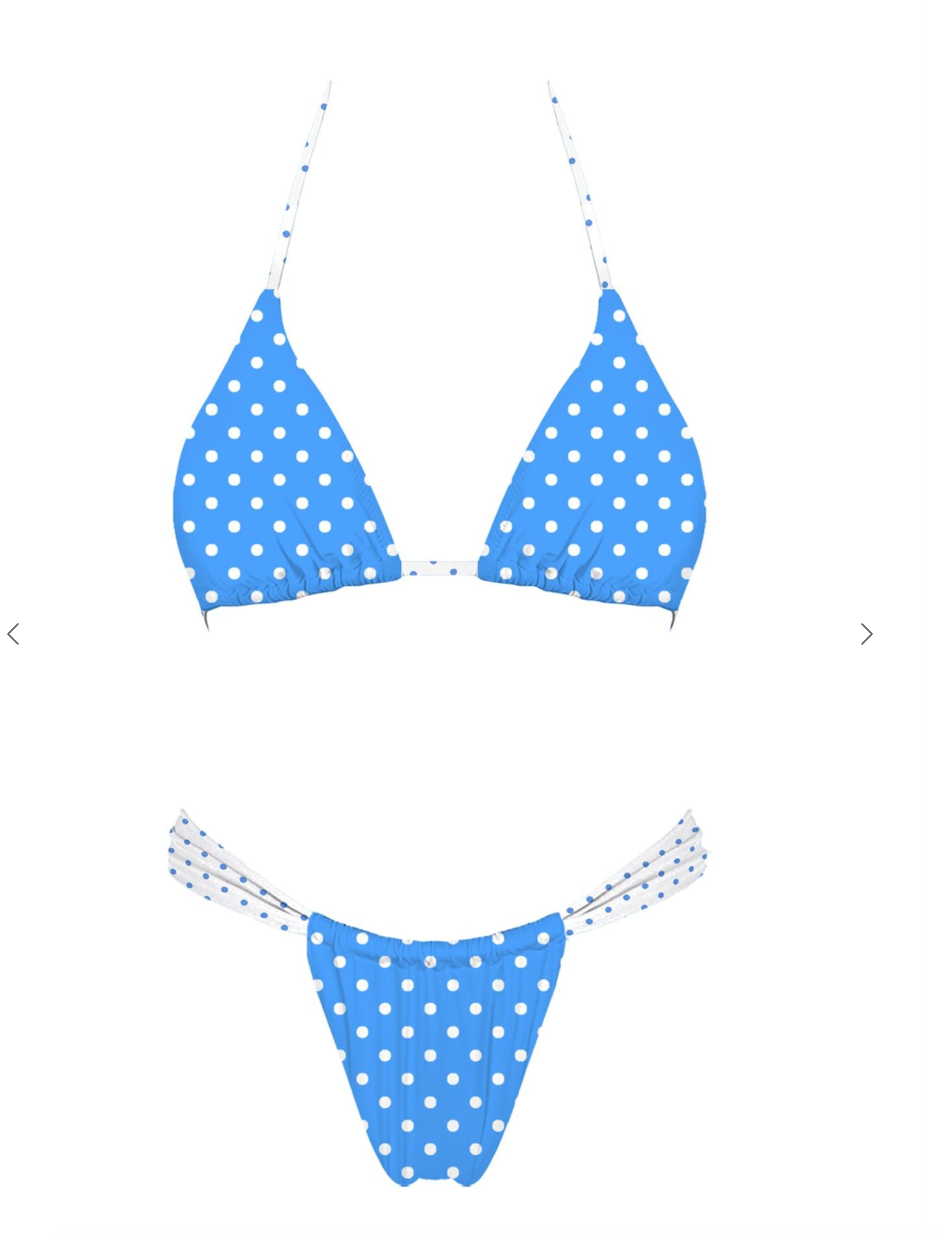 Gigi Polka Dot Two Piece Bikini Set