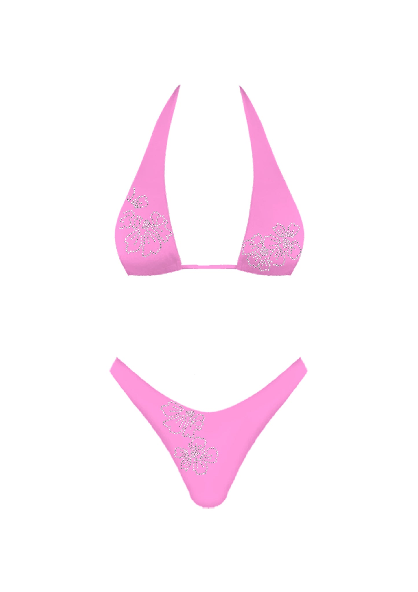 Alina Beaded Two Piece Bikini Set